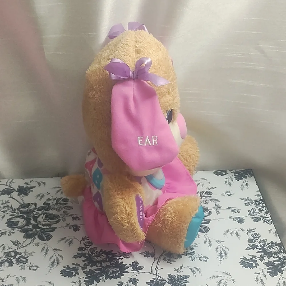 Fisher-Price‎ Learning Plush Puppy Pink and Brown